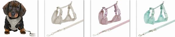 Trixie Junior Welpen-Softgeschirr mit Leine